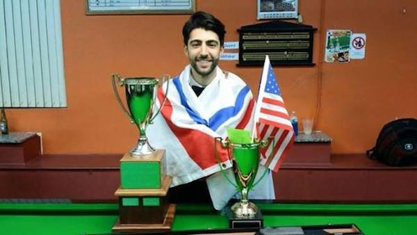 Sargon Isaac, U.S. National Snooker Champion