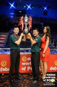 Chinese Taipei Team Wins Dafabet World Cup of Pool