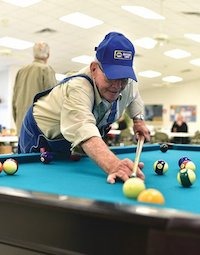 80-year-old Plays Pool Every Day