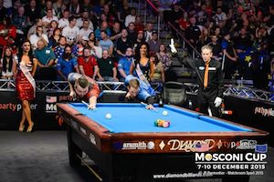 Europe Increases Lead in pool’s Mosconi Cup but USA Still in Race