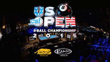 CSI Releases 2015 US Open 8-Ball Championship Matches on YouTube