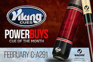 Viking Cue of the Month – February Giveaway