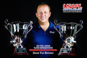Van Boening Endorses USA Pool League