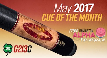 McDermott Cue Giveaway for May 2017