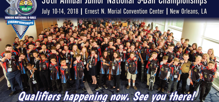 30th Annual BEF Junior Nationals, New Orleans July 10-14