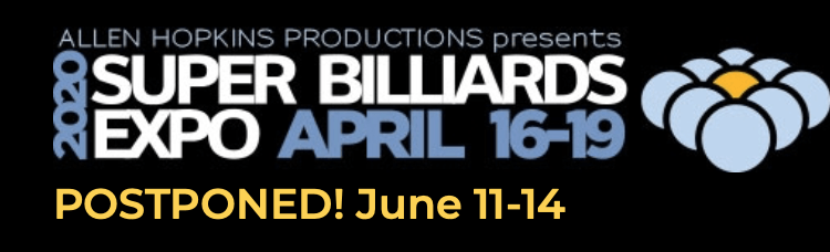 Super Billiards Expo Postponed to June 11-14 Due To COVID-19