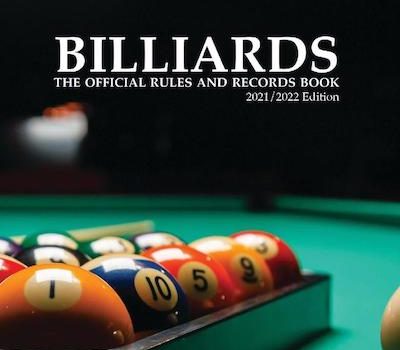 Billiard Congress of America Releases 2021/2022 Edition World-Standardized Rule Book
