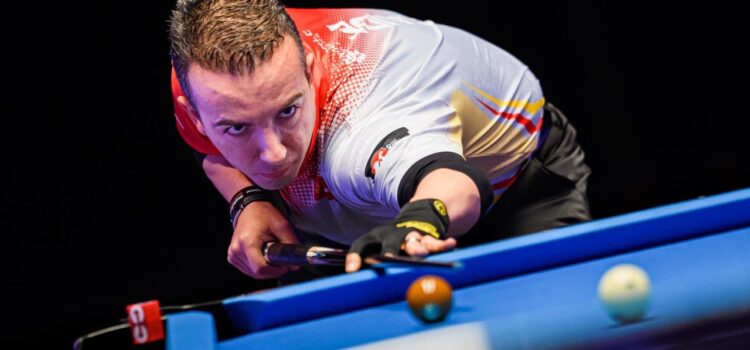 WOODWARD KNOCKS ALCAIDE OUT OF DAFABET WORLD POOL MASTERS