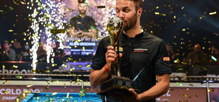 OUSCHAN IS TWO-TIME WORLD POOL CHAMPION
