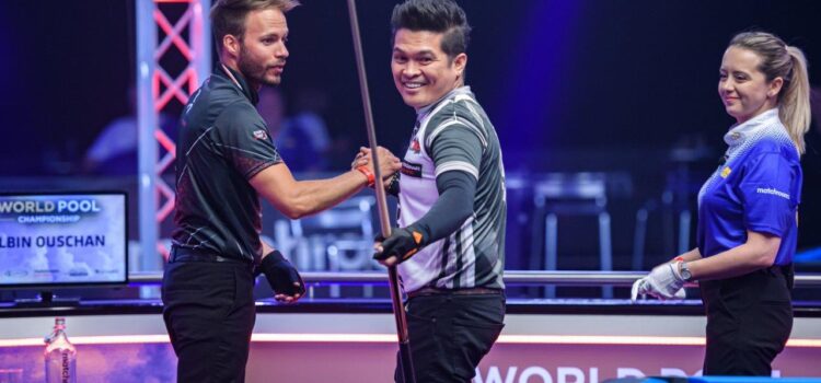 GOMEZ SURVIVES OUSCHAN FIGHTBACK AT WORLD POOL CHAMPIONSHIP