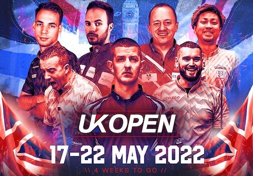 UK OPEN POOL CHAMPIONSHIP ENTRIES SELL OUT
