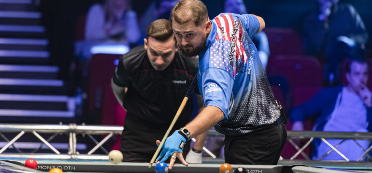JAYSON SHAW OUT AS WOODWARD, JUNGO, LO, AND FORTUNSKI MOVE INTO LAST 16 AT 2022 WORLD POOL MASTERS