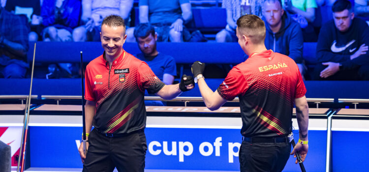 SPAIN & SINGAPORE in WORLD CUP OF POOL FINAL